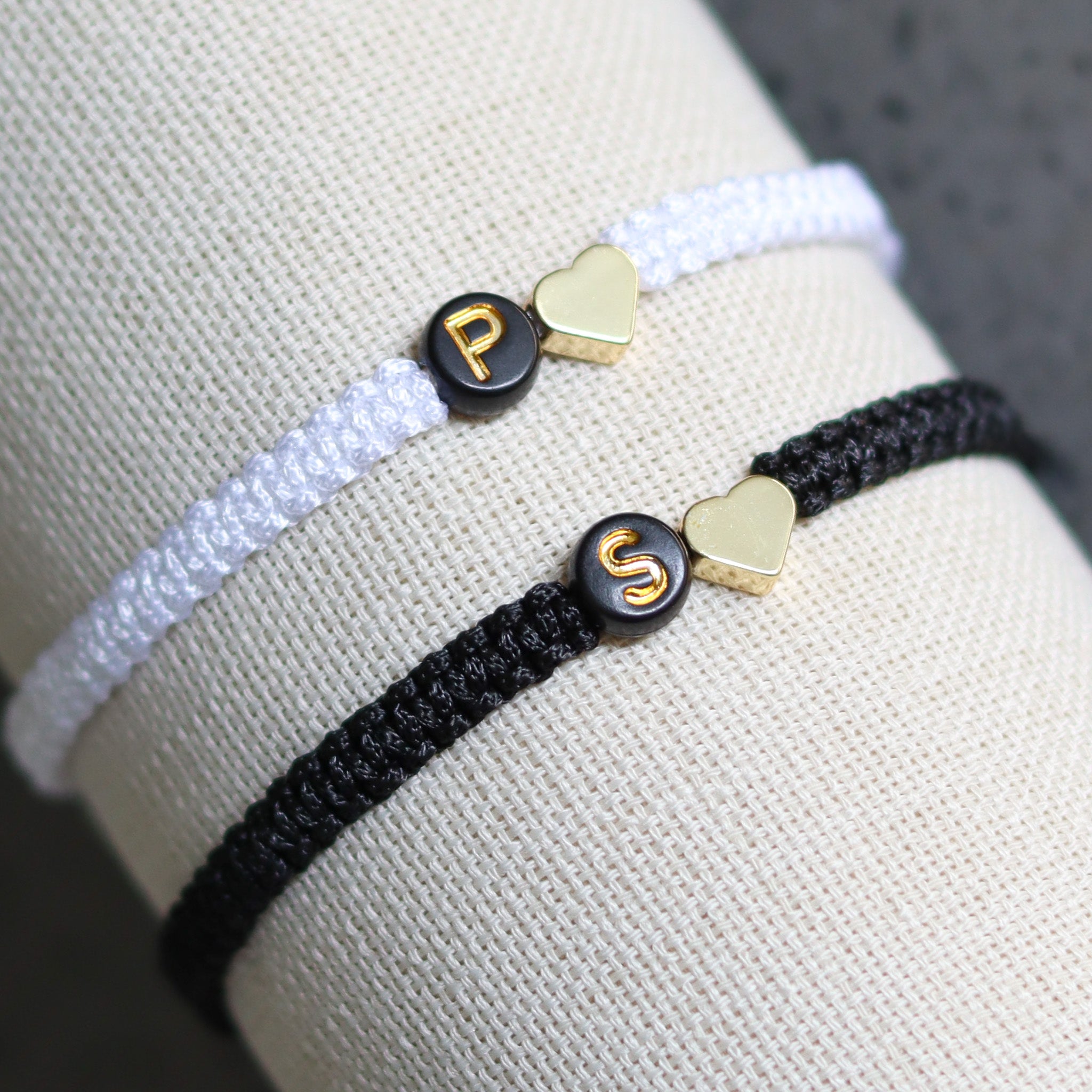 Custom Initial Bracelets For Couples and Friendships – By Isla Jewelry